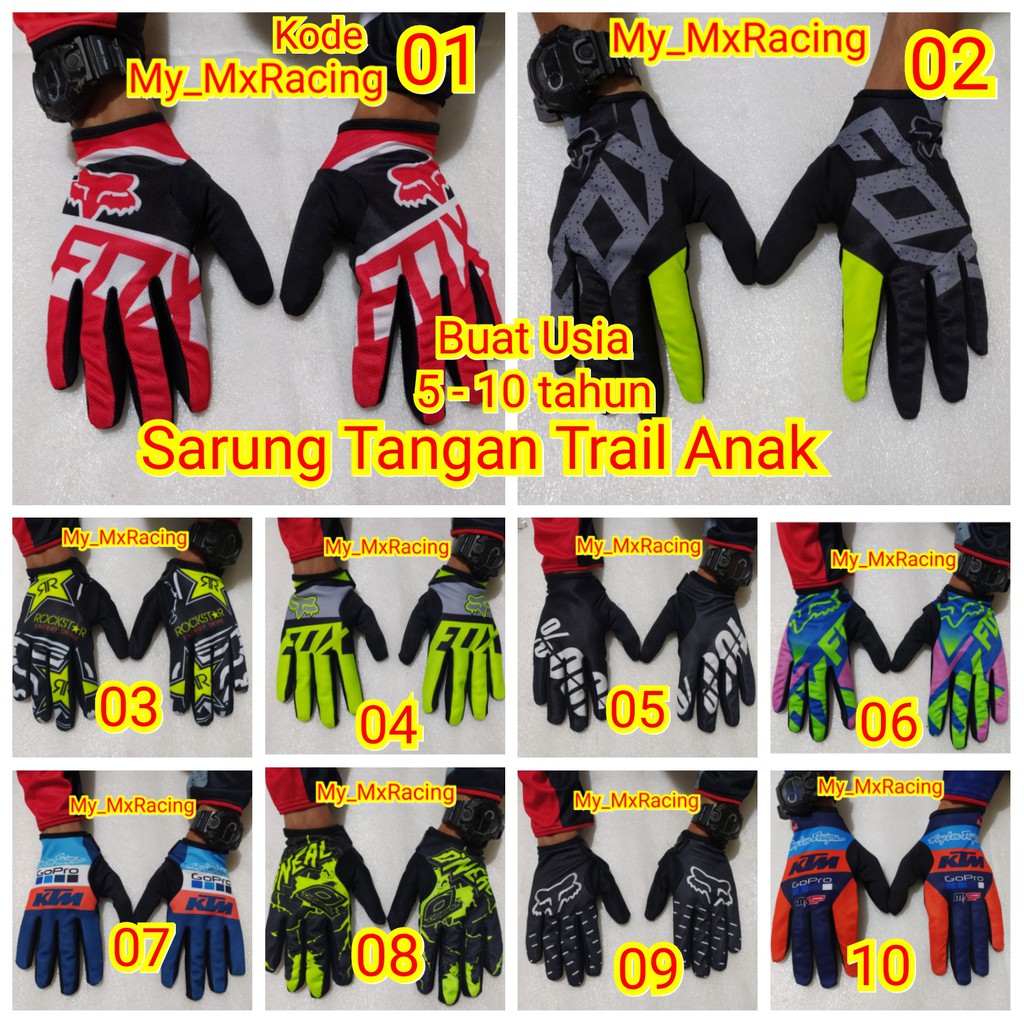 Glove anak sarung tangan cross anak