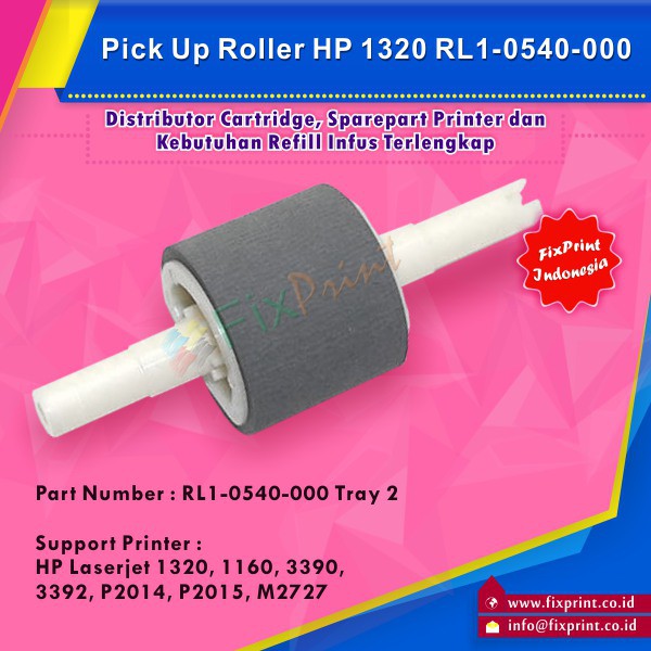 Pick Up Roller HP 1320 1160 3390 3392 P2014 P2015 M2727 Tray 2