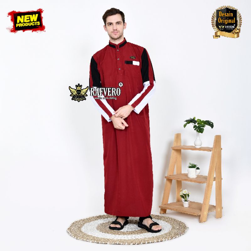 Gamis Jubah Pria - Gamis Jubah Pria Keyfan ORIGINAL RAFVERO