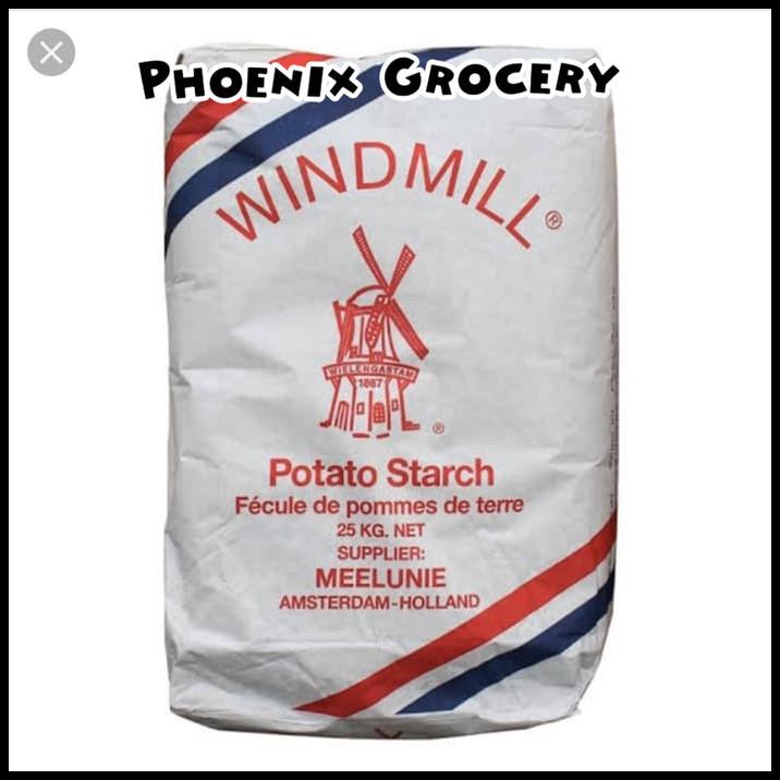 

Tepung Potato Starch Sang Fen Windmill 25 Kg