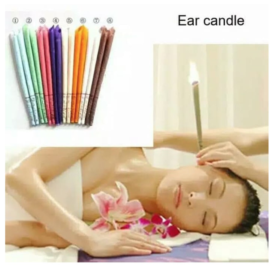 Ear Candle Original Indian / Terapi Telinga / Terapi Kuping (1Set=2pcs) (Victoria House)