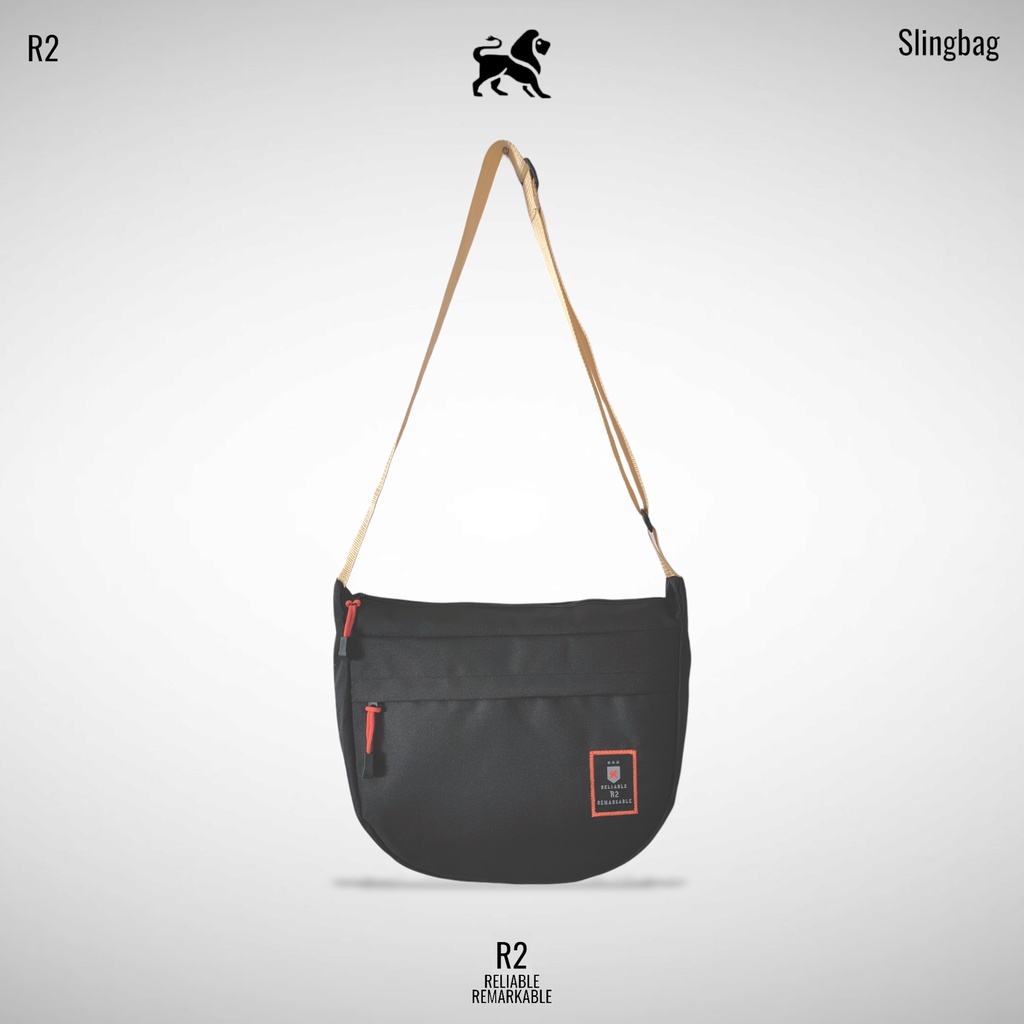 Tas Selempang Pria Premium R2 - Slingbag Pria Wanita Perahu Cross Body Elbrus - Slingbag Unisex