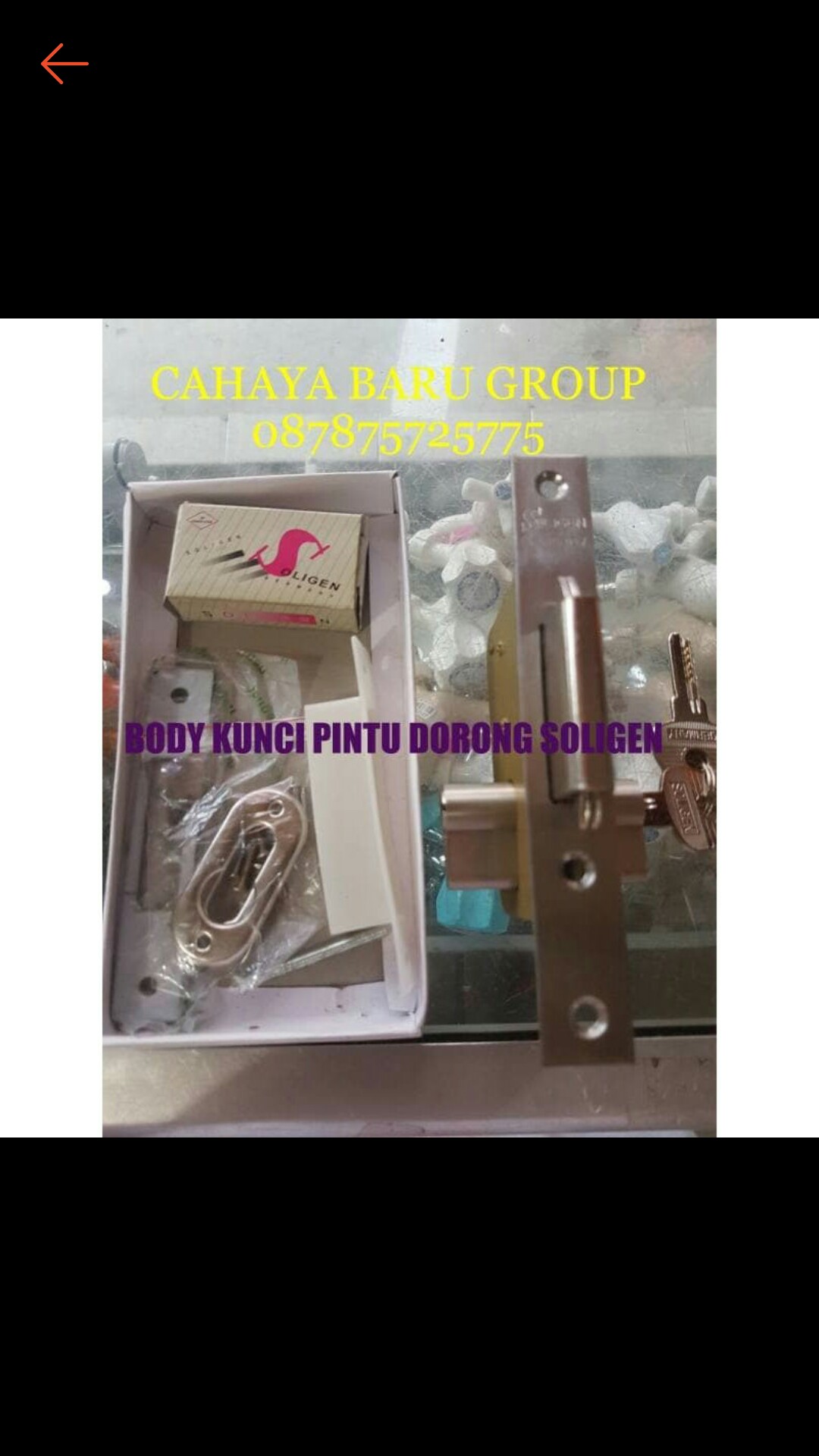 Selinder Kunci/selinder Kunci Wc 60 Mili