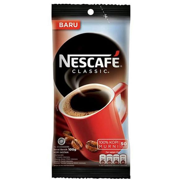 

Sale Nescafe Coffee Classic Bag 50 Gr Murah