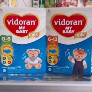 Promo Vidoran My Baby Susu Formula 0 - 6 bulan & 6-12 bulan @575g