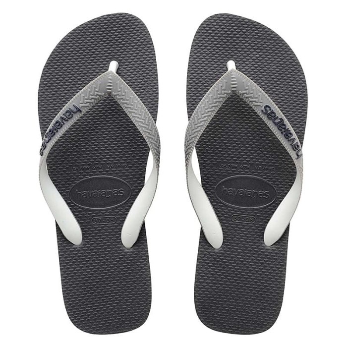HAVAIANAS TOP MIX FC 2989-GRAPHITE/GRAY - GREY, 37-38