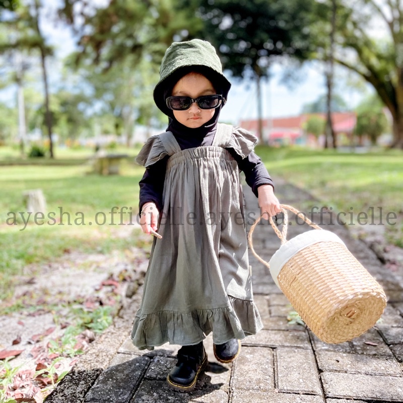 Ayesha - LIDYA DRESS | Dress Anak Mewah Katun Rayon Crinkle