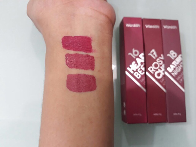 WARDAH EXCLUSIVE MATTE LIP CREAM @MJ