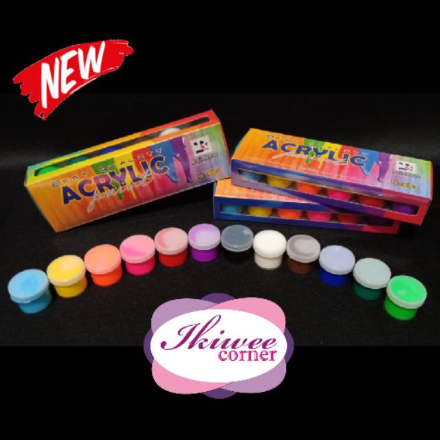 

Cat Akrilik Set (12 warna)