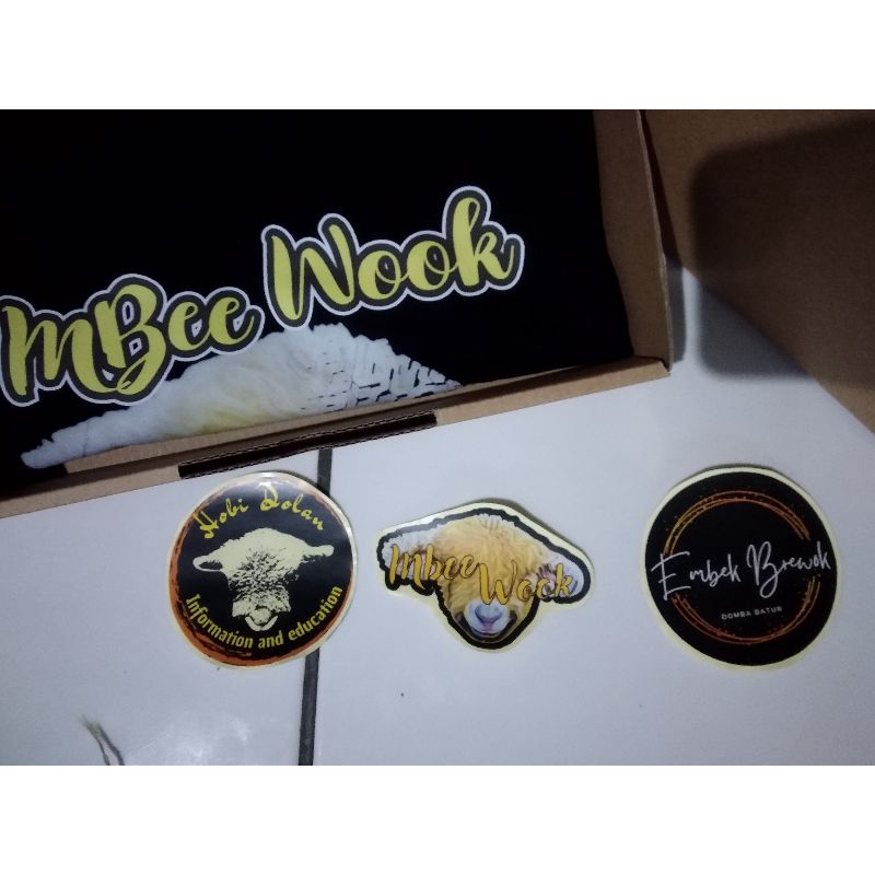kaos MbeeWook domba batur