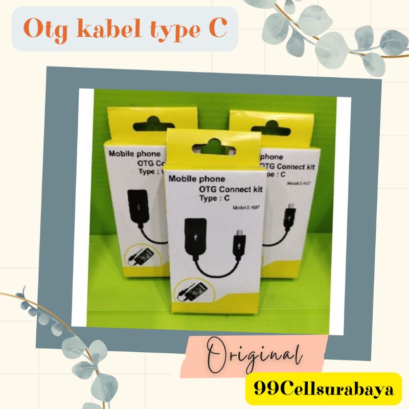 OTG kabel usb TYPE C / tipe C murah