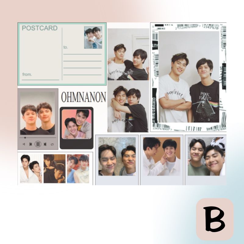 OhmNanon Postcard Fankit (Ohm Nanon)