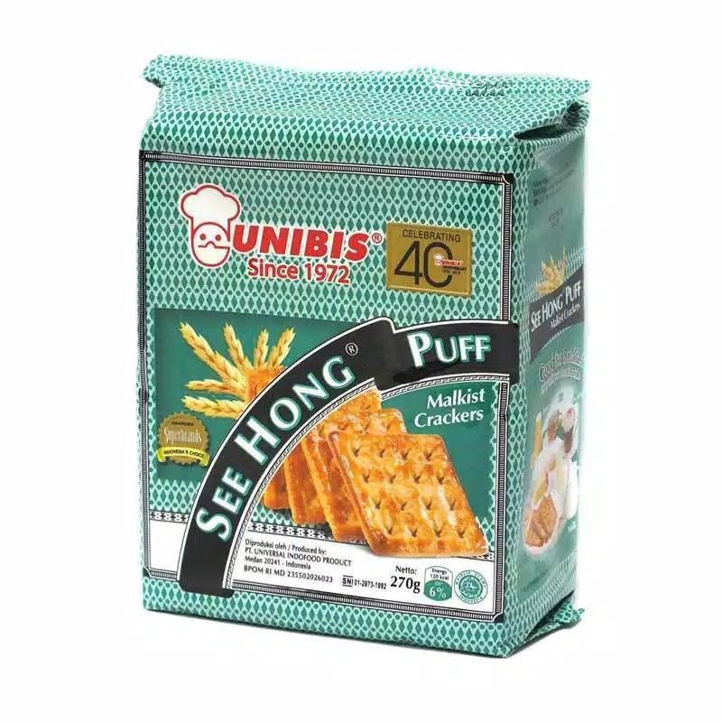 

Biskuit See Hong Puff (Gabin) Malkist Crackers 270 gram