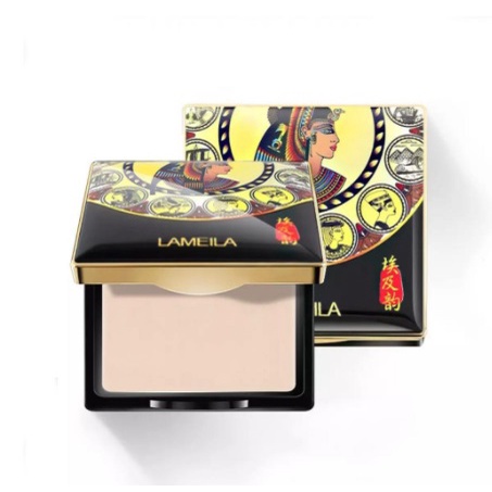 Lameila Mystery Egypt Whitening Pressed Powder Waterproof Oil Control Concealer Powder 5083