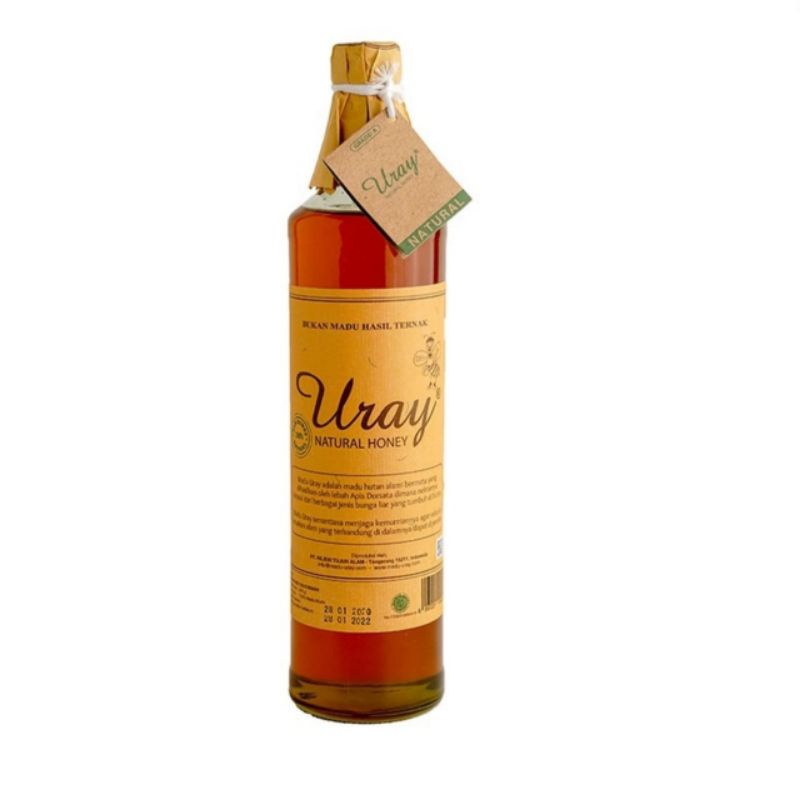 

Madu Uray - Natural Honey 875gr (640 ml) - Madu Hutan Asli