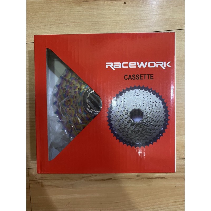 racework cassette sproket pelangi/rainbow 11-28-32T