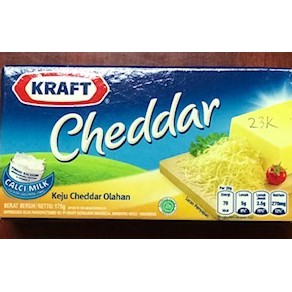 

Keju Cheddar Olahan