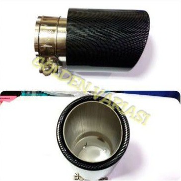 Muffler Premium Carbon Buntut Knalpot Mobil HRV