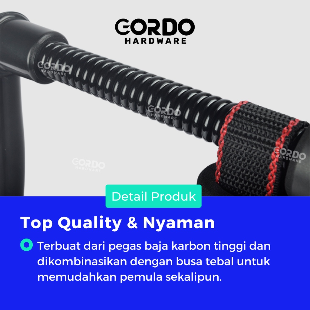 Forearm Power Wrist / Power Wrist Forearm / Exercse Hand Grip 20 KG / Alat Fitness Olahraga Tangan-3