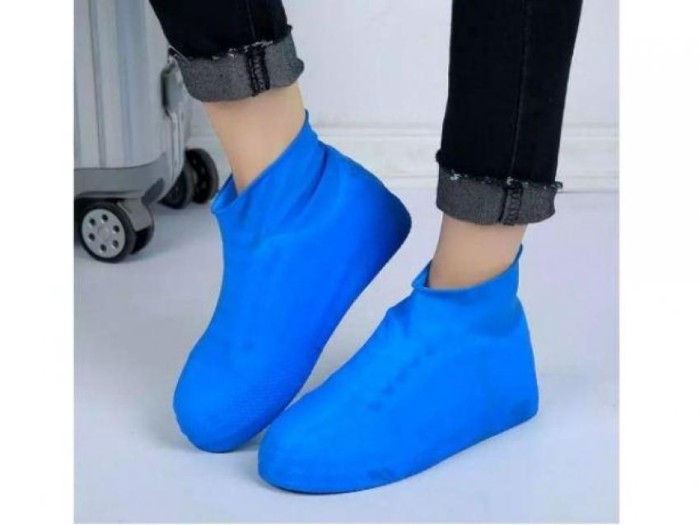 Cover Sepatu Karet Silicone Anti Air Sarung Pelindung Sepatu Silikon