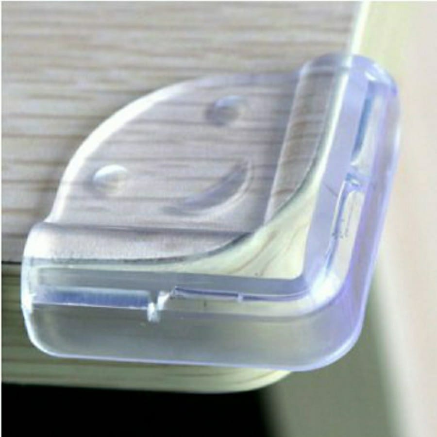 1set isi 4pcs Pengaman sudut meja silicon pengaman kepala anak sudut meja silicon