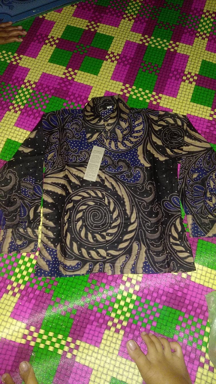 Kemeja Batik Anak Lengan Panjang Usia 1-10th Termurah Dan Berkualitas Tinggi (realpict) Dengan Poto