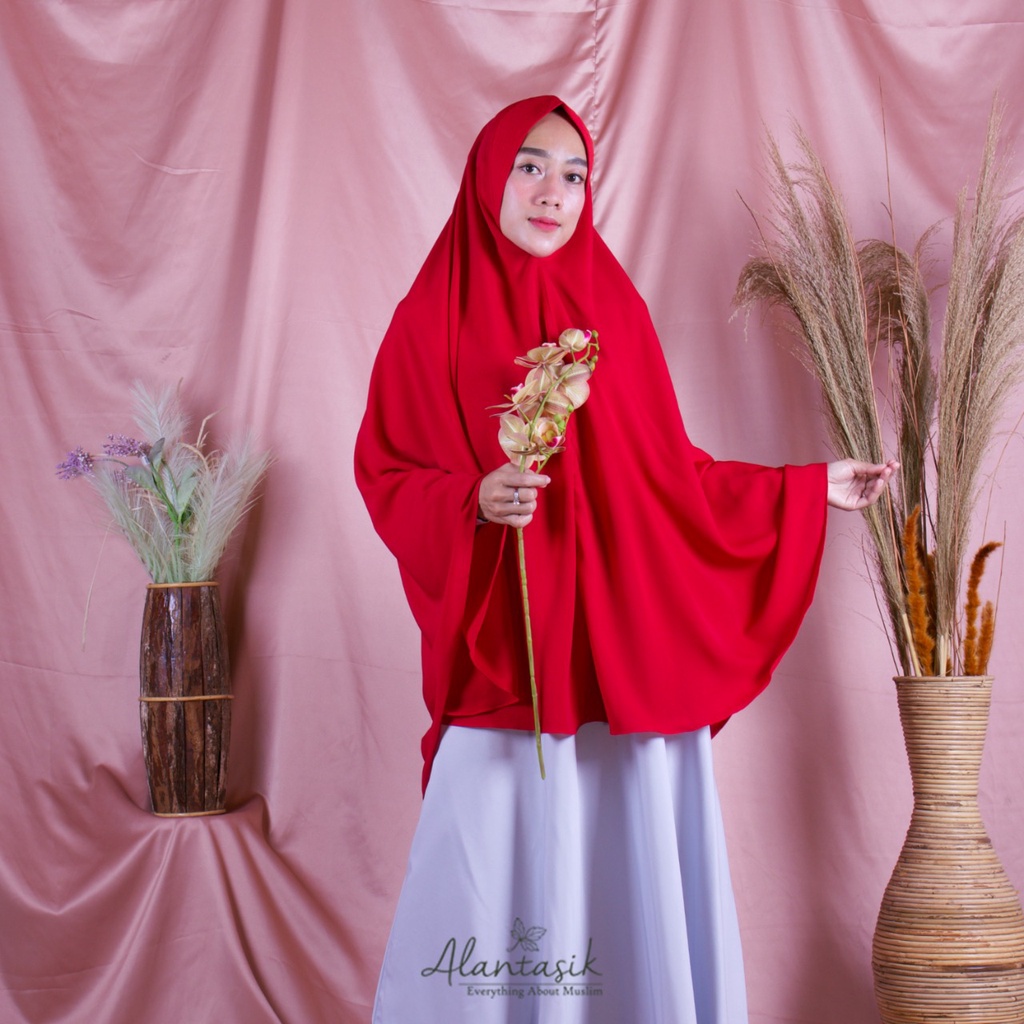 Alantasik - jilbab Soft Pet antem wolfis XL Sophia / soft pad khimar jumbo syari softpet R.15