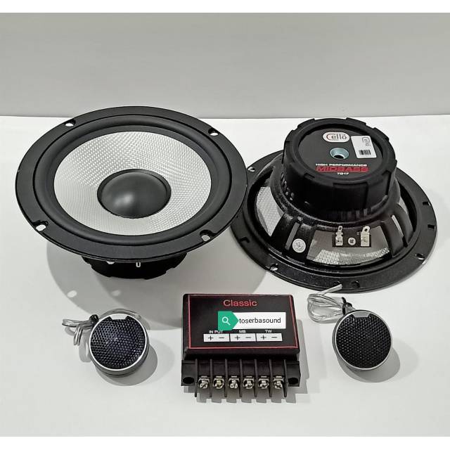 Speaker split 2way Cello Custom