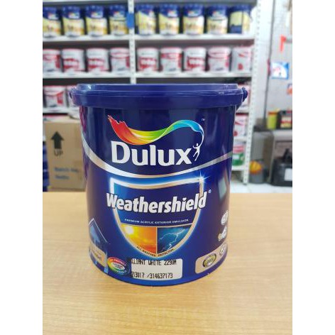 New Produk  CAT  TEMBOK  DULUX WEATHERSHIELD 2 5 LITER 