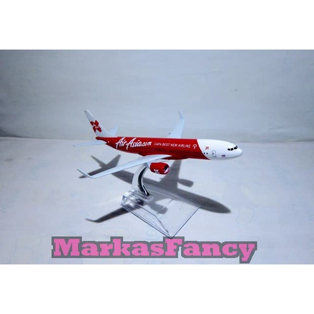 Diecast Pesawat - Miniatur Pesawat Garuda - Diecast Pesawat Jet Miniatur Pesawat Air Asia B737