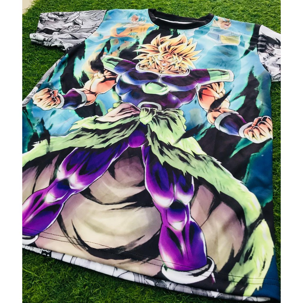 Tshirt Broly Fullprint Dragonball Anime Manga Premium Dryfit