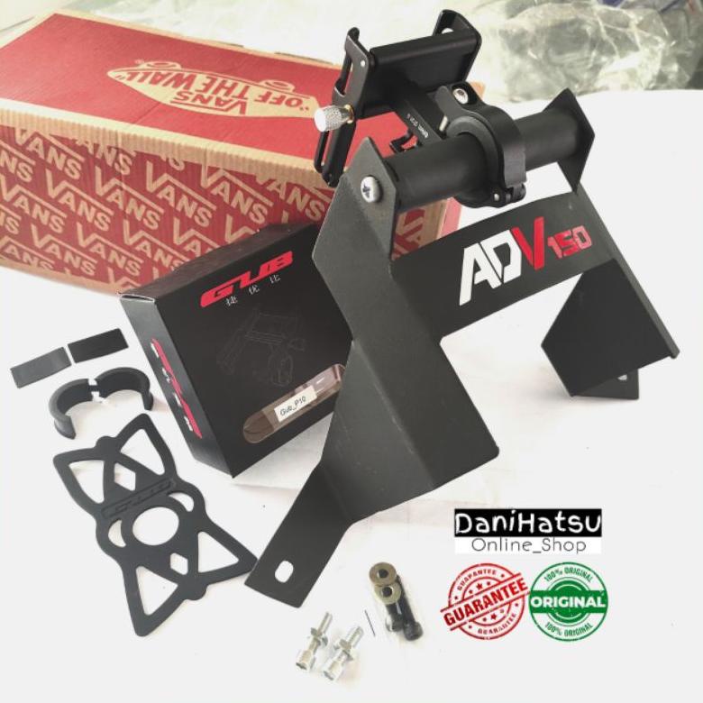 Holder Hp Breket Gps Untuk Motor Xmax Adv Nmax Aerox Lexi Vario Beat Mio Forza Tmax Dudukan Hp Pnp
