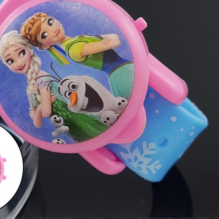 JAM TANGAN ANAK PEREMPUAN KARAKTER FROZEN