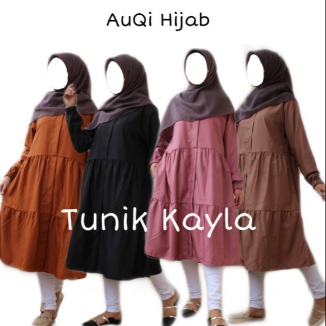 TUNIK KAYLA TOYOBO SERIES - TUNIK TOYOBO PREMIUM - TUNIK HIJABER