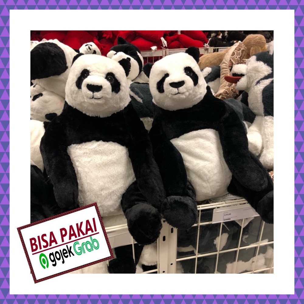 DJUNGELSKOG BONEKA GAJAH ORANG UTAN ORANGUTAN PANDA BERUANG / MAINAN ANAK - LIVIN