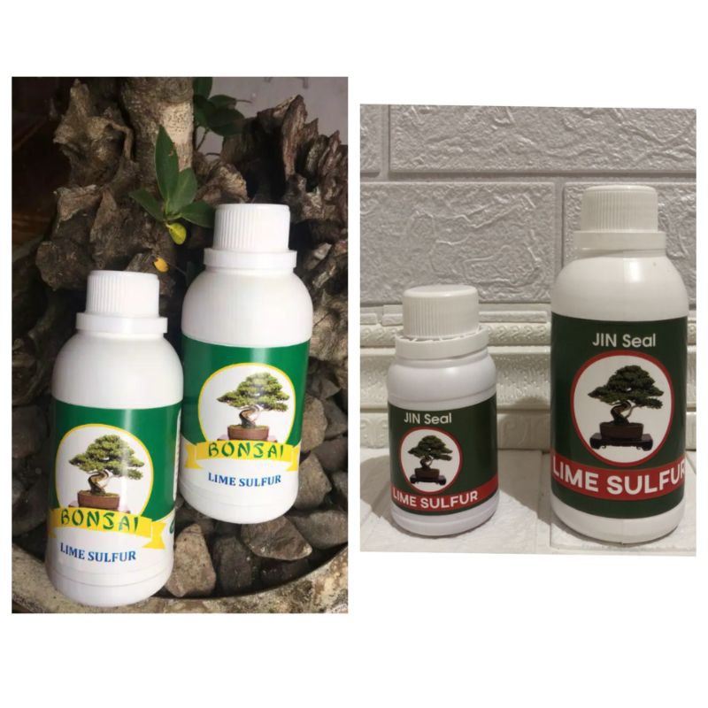 Lime Sulfur Bonsai 100 ML dan 300 ML Murah, Untuk Mengawetkan Deadwood Jin Bonsai