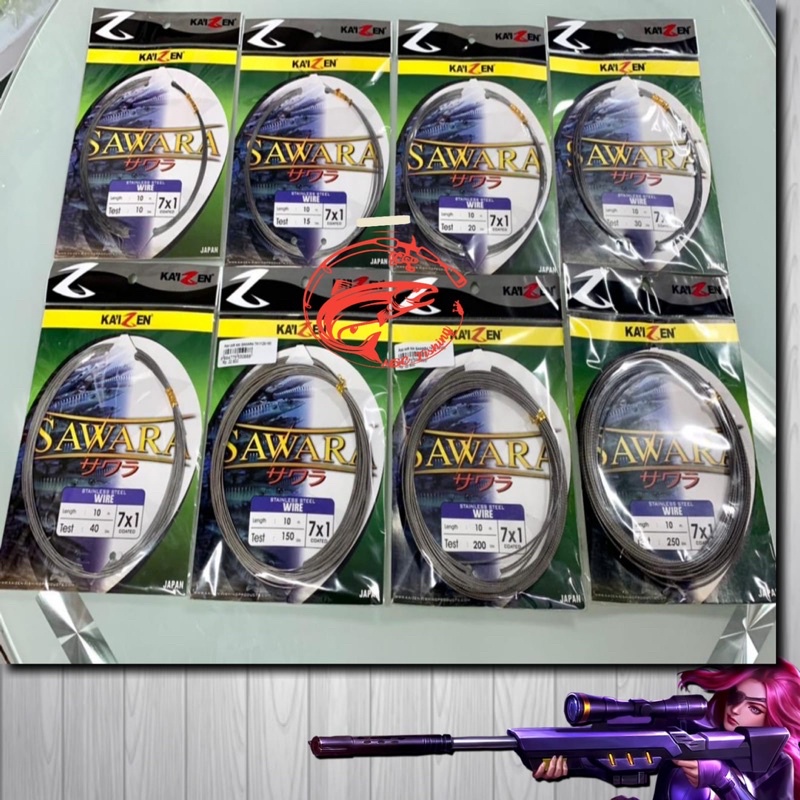 Senar Kawat Neklin Kaizen Sawara 7x1