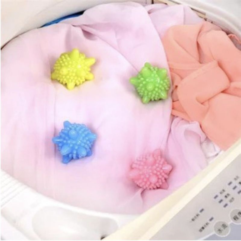 Bola Karet Mesin Cuci Washing Laundry Ball Alat Bantu Pembersih Baju Pakaian Bola Mesin Cuci