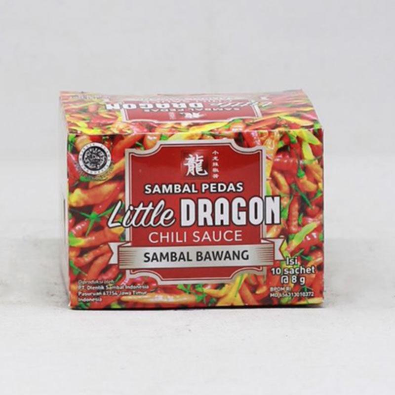 

LITTLE DRAGON SAMBAL BAWANG BOX 10X8g | sambal | sambel | cabai | hot | sauce