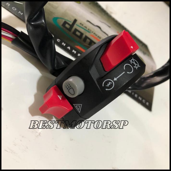 Saklar Kiri Lampu Motor Variasi Tombol Universal Motor