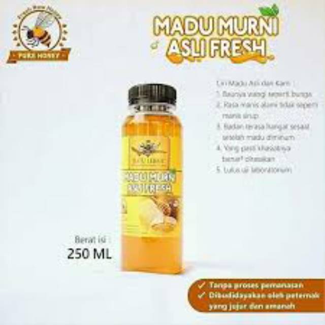 

Madu Murni 100% Madu Mentah Asli Tanpa Campuran Fresh Raw Honey Natural