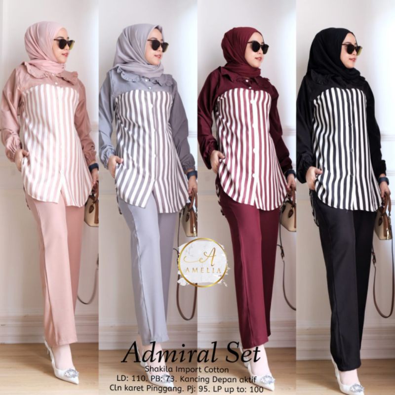 (NEW)SETELAN WANITA//BECA//SLEMA/ARMANA/ADMIRAL//DAHNIAR//SIERA/AZIMA -CHAN-DINO BY AMELIA