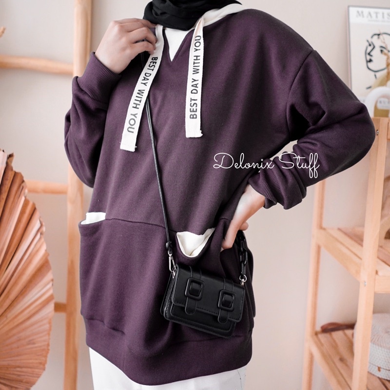 DELONIX | Best day oversize hoodie