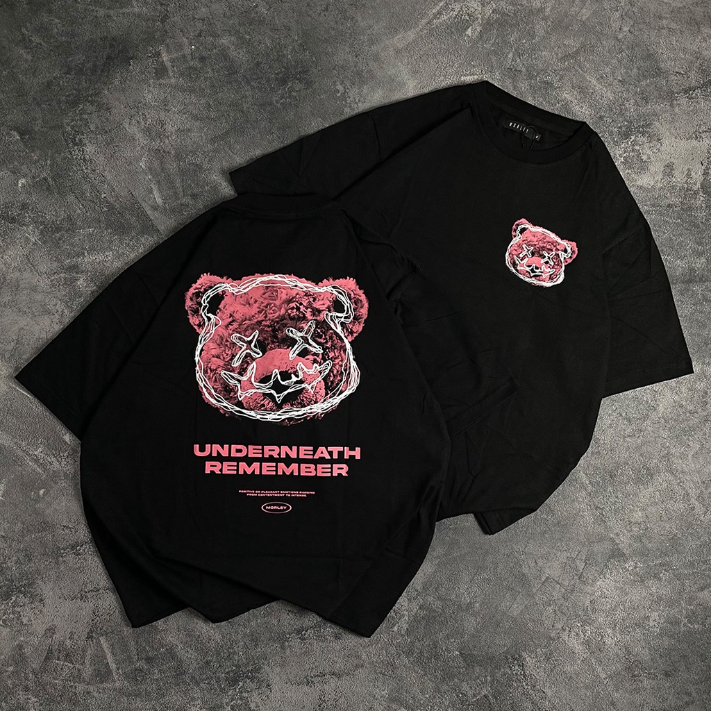 Oversize T - Shirt &quot; UNDER REMEMBER &amp; INSIDE MEMOIR &quot;