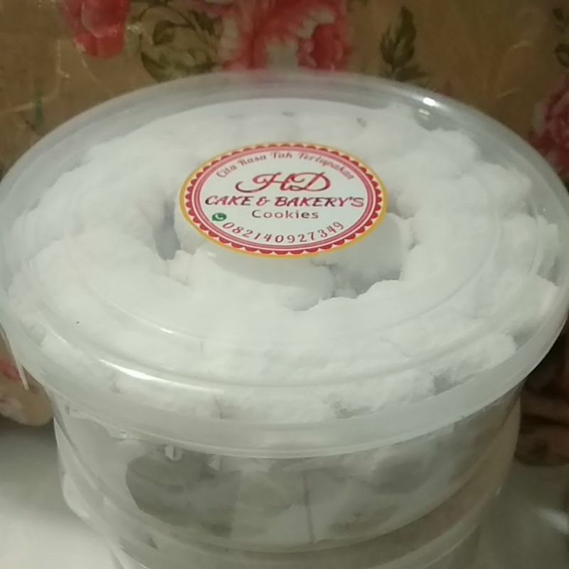 

Kue Kering Putri Salju Gula Dingin