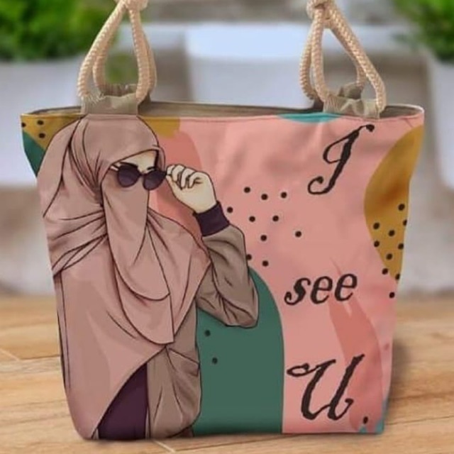 

Tas canvas kekinian cocok untuk kado