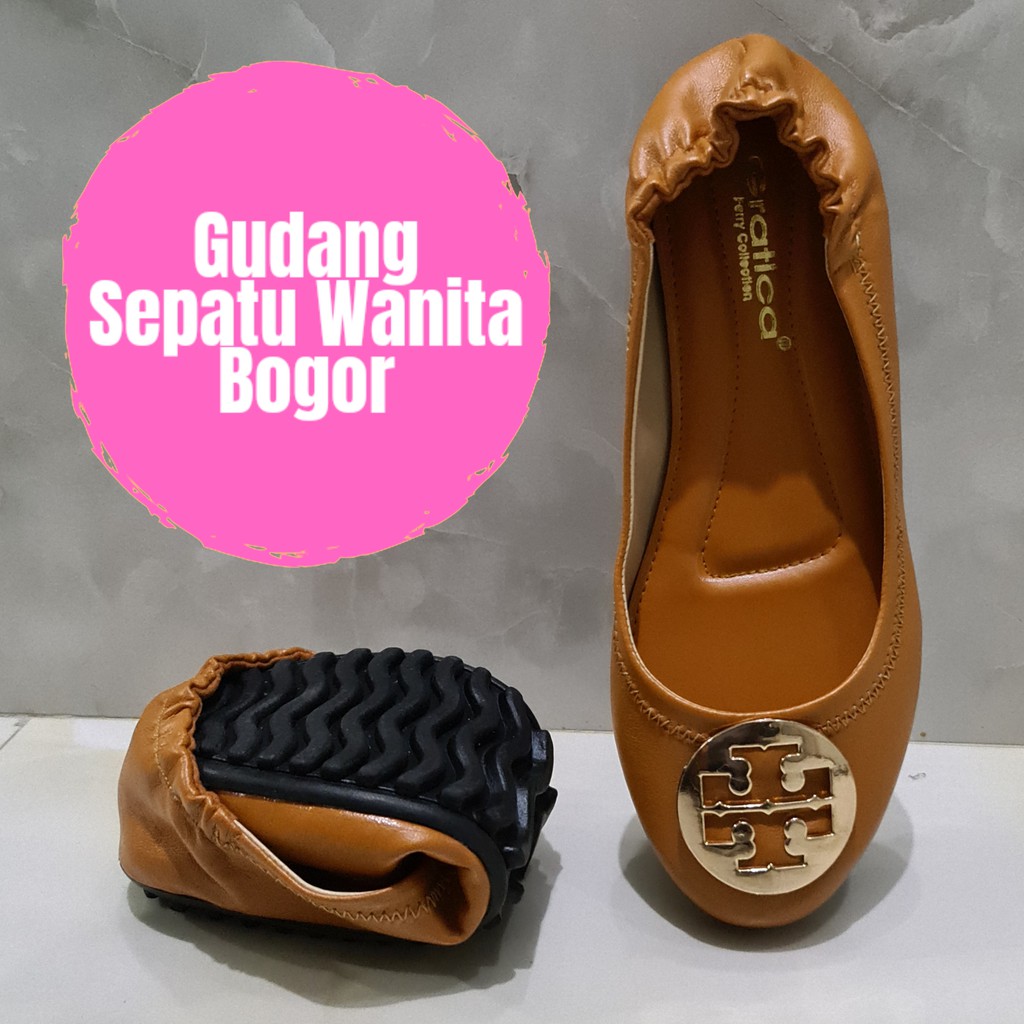 Gratica Sepatu Wanita Flat Shoes Raissa RJ 092-TAN