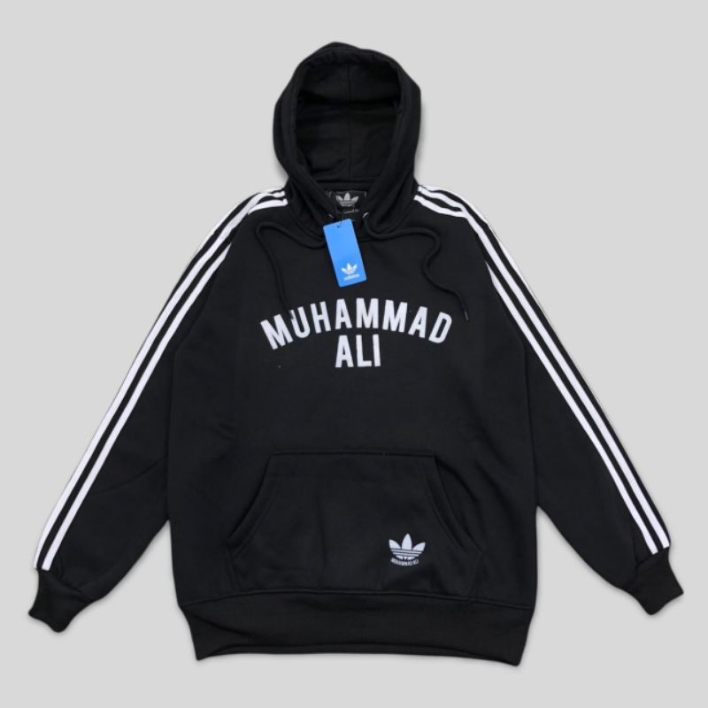 HOODIE ADIDAS MUHAMMAD ALI | JAKET MUHAMMAD ALI FULL TAG LABEL PREMIUM