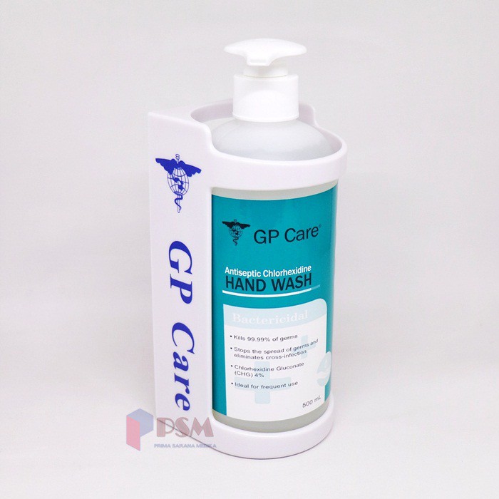 Paket GP Care Hand Wash Scrub 4% Chlorhexidine 500ml + Bracket ABS