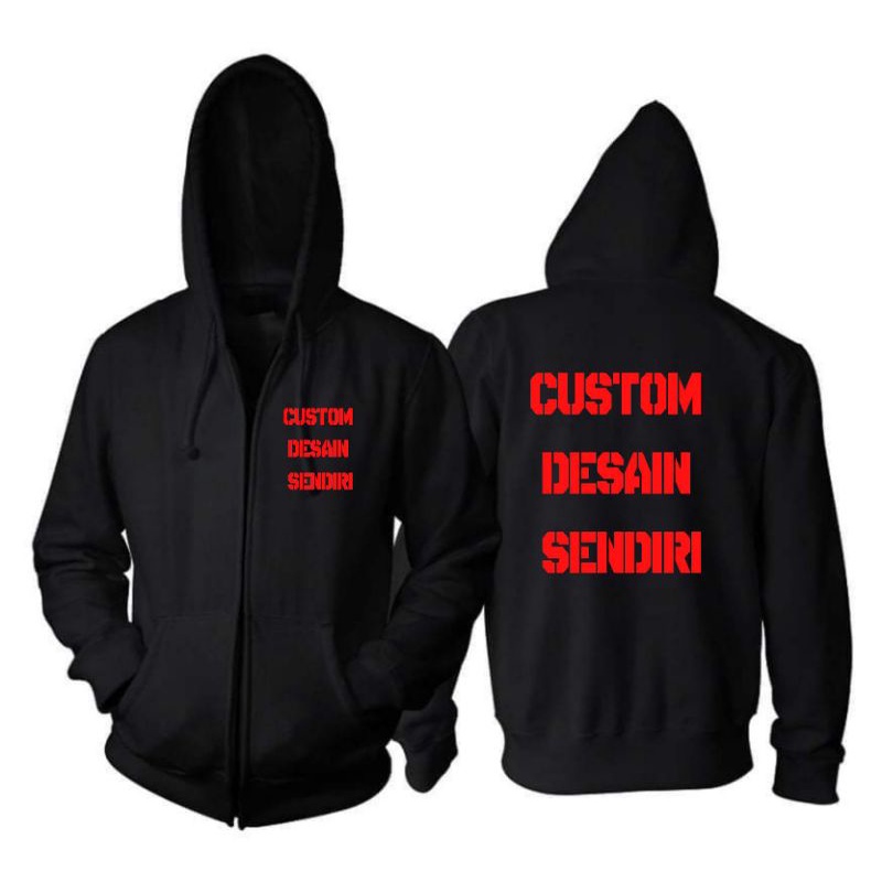 JAKET CUSTOM DESAIN SENDIRI